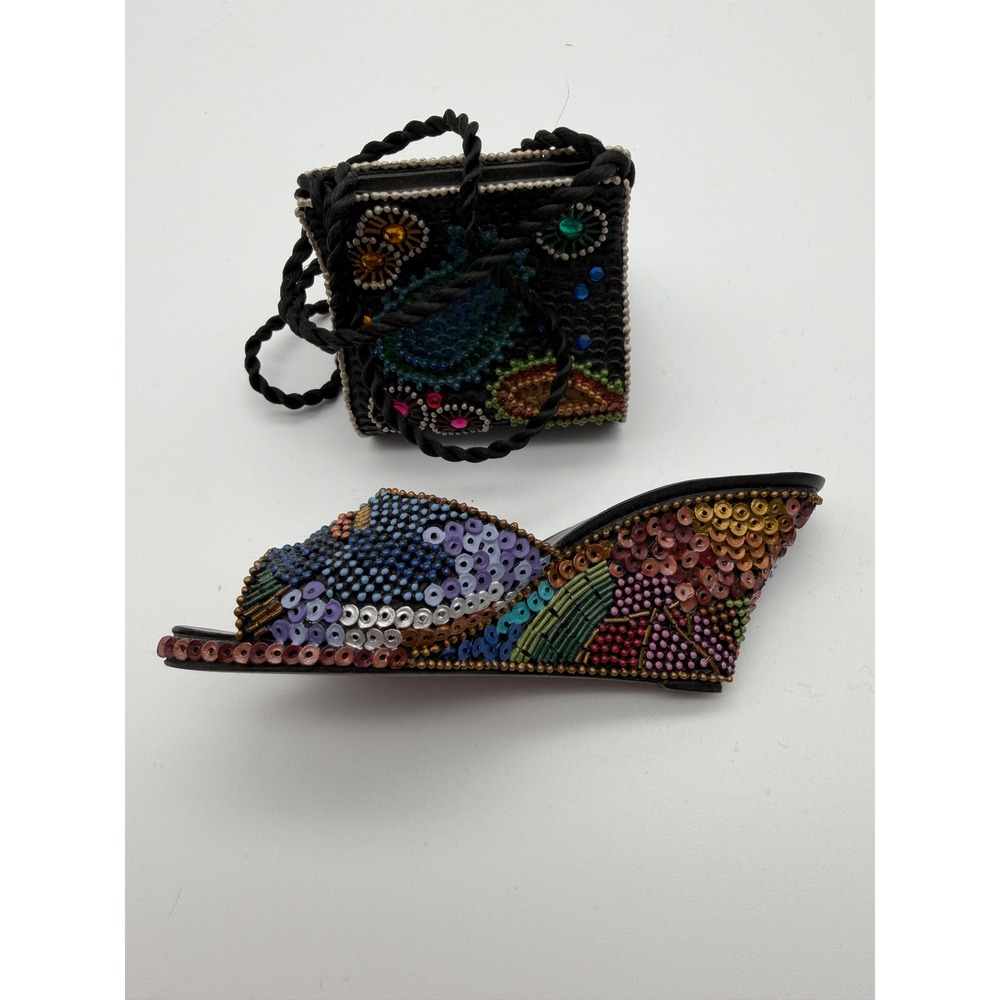 Just The Right Shoe Raine Jewels Miniature Figurine Set 25336 25337 Limited Ed